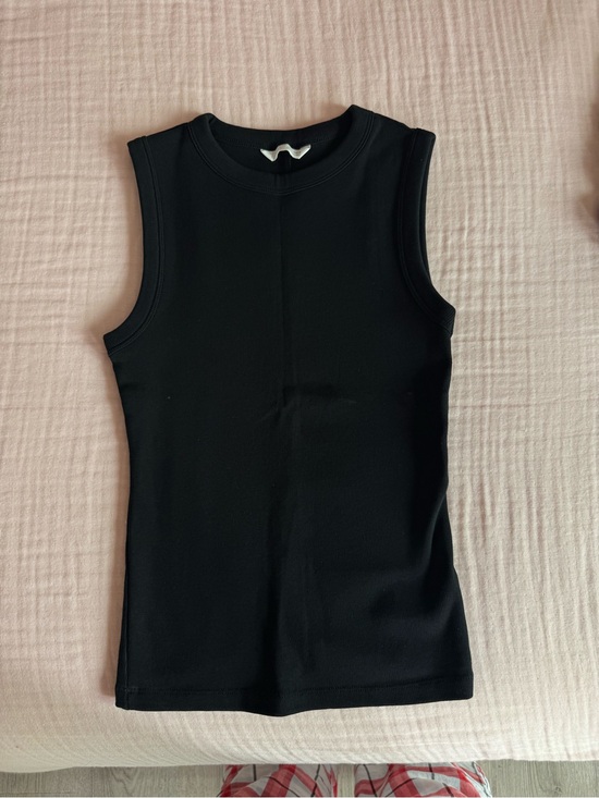 Zara Tops - Zara Black Sleeveless Ribbed Tank